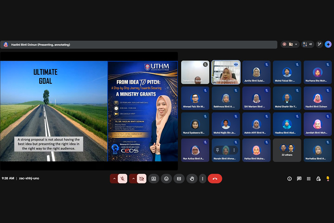 Hampir 60 Staf Sertai Program From Idea to Pitch: A Step-by-Step Journey Towards Securing Ministry Grants bagi Memperkasa Permohonan Geran Kementerian