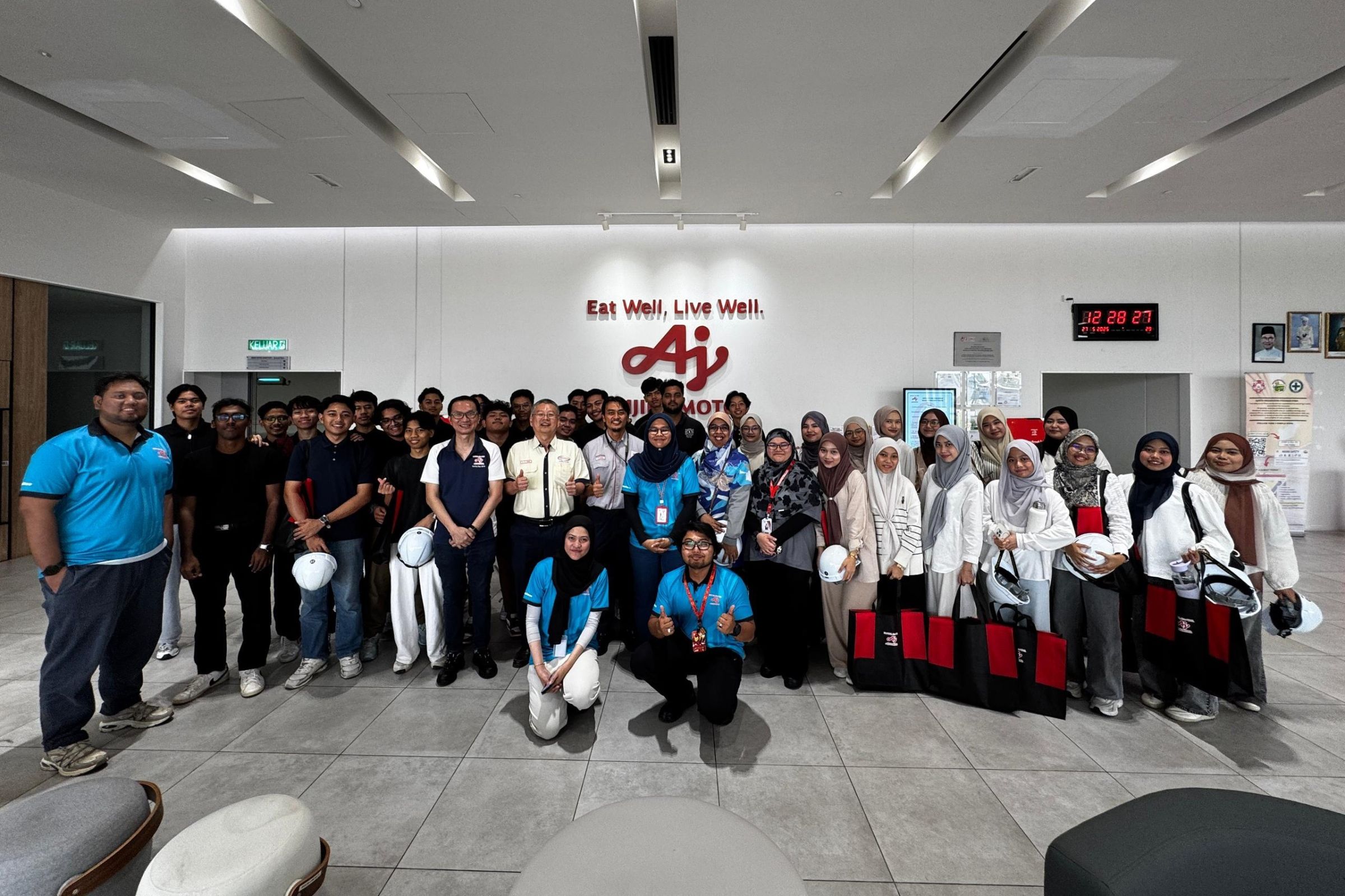 Lawatan Sambil Belajar ke Ajinomoto (Malaysia) Berhad: Memperkasa Pembelajaran Industri Pelajar Diploma Teknologi Kejuruteraan Kimia