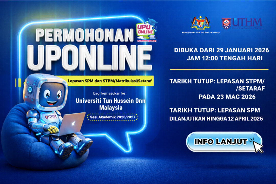 Permohonan Diploma UTHM Ambilan Julai 2026