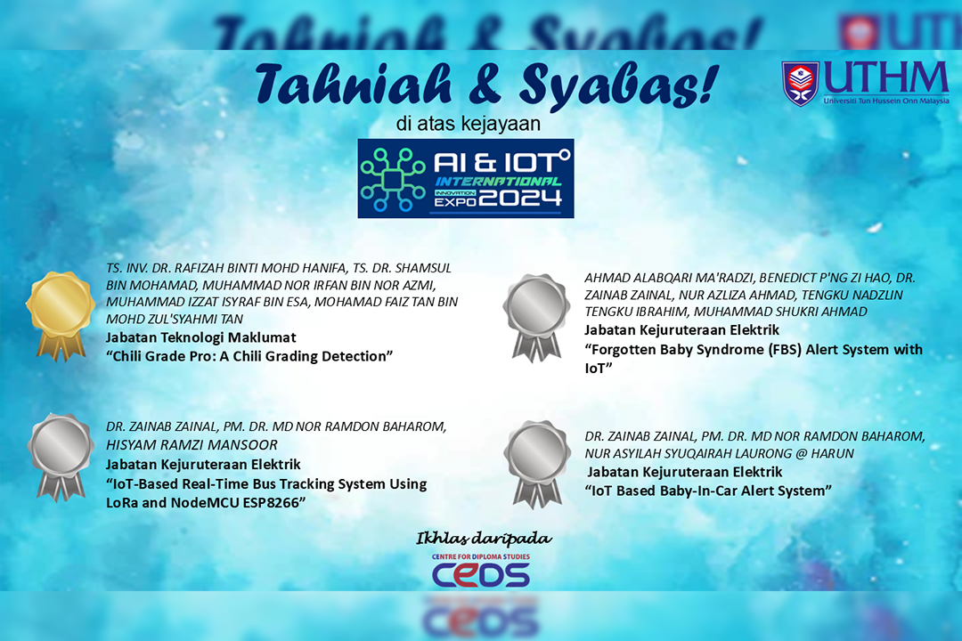 CeDS Unggul di AIoTIE 2024