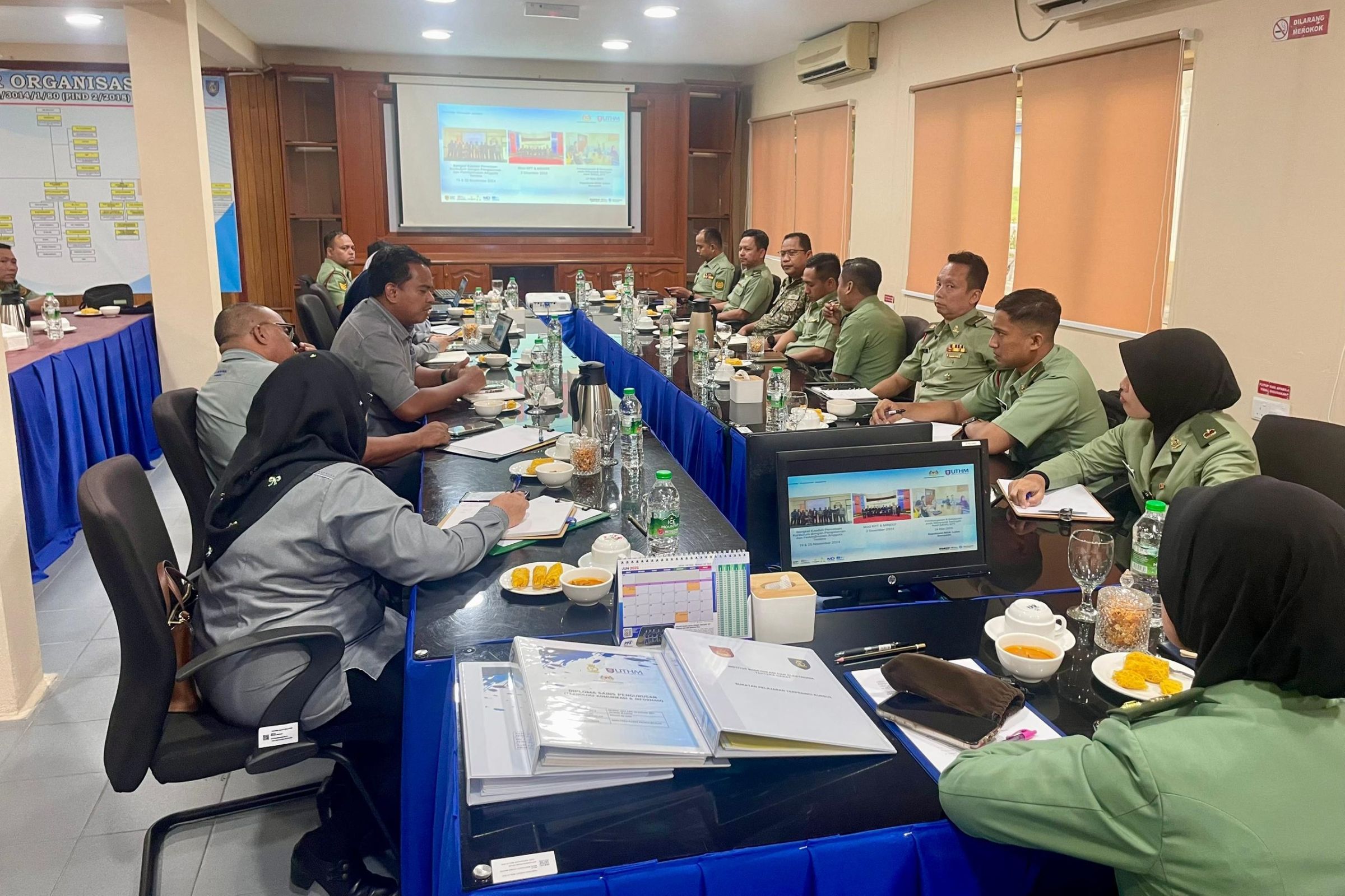 Lawatan ke Regimen Semboyan Diraja (RSD) Penuhi Sebahagian Keperluan Pelaksanaan Program Akademik Baharu