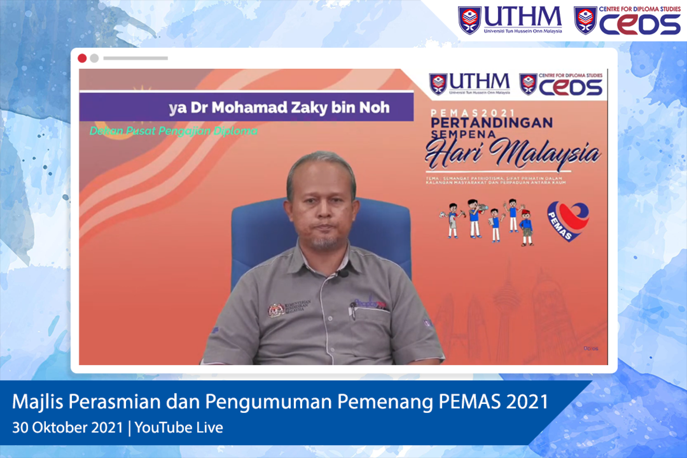 PEMAS 2021 Bukti Keutuhan Semangat Cinta Terhadap Negara Generasi Z