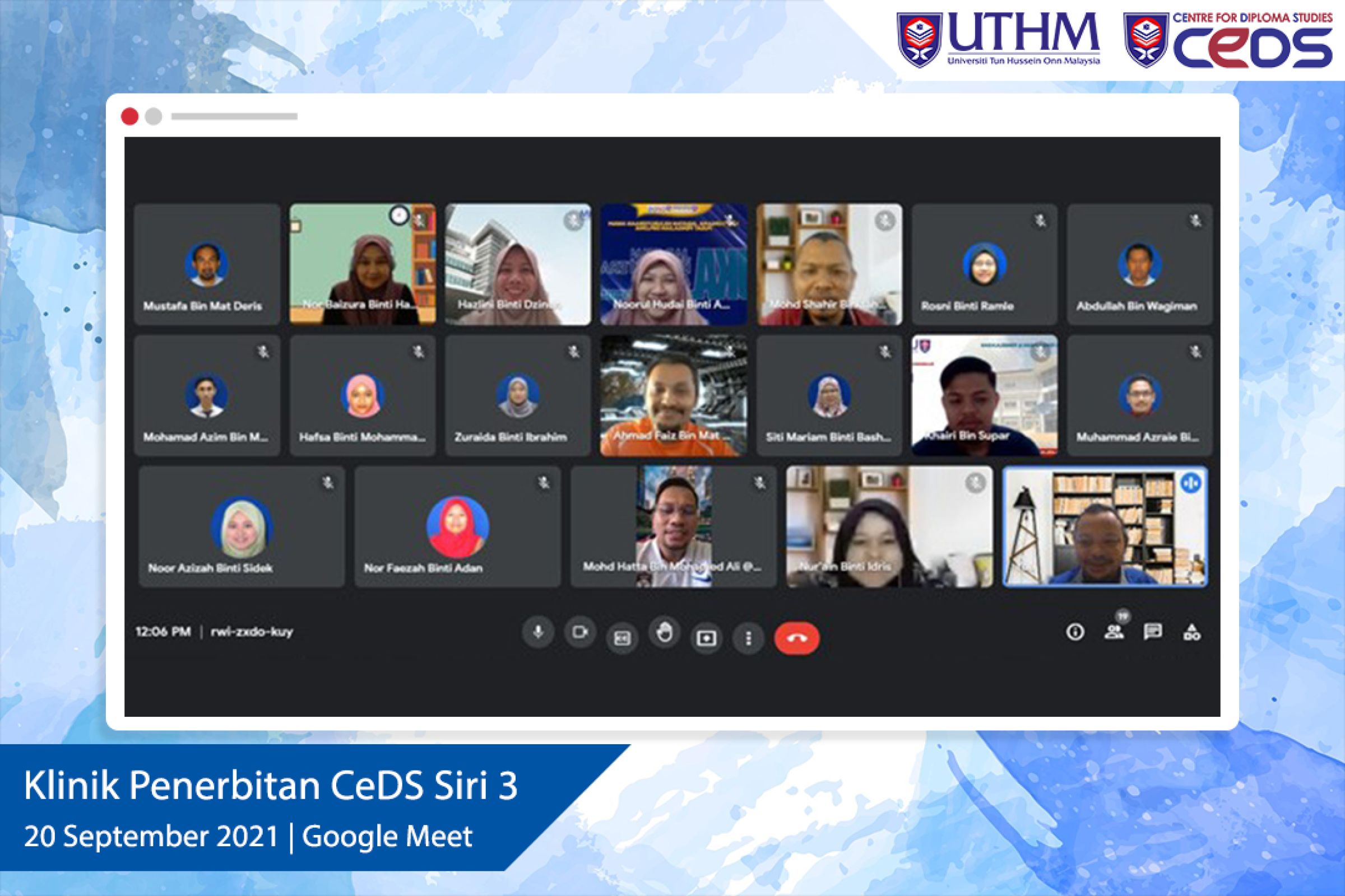 Kelangsungan Penulisan Berkualiti Melalui Klinik Penerbitan CeDS