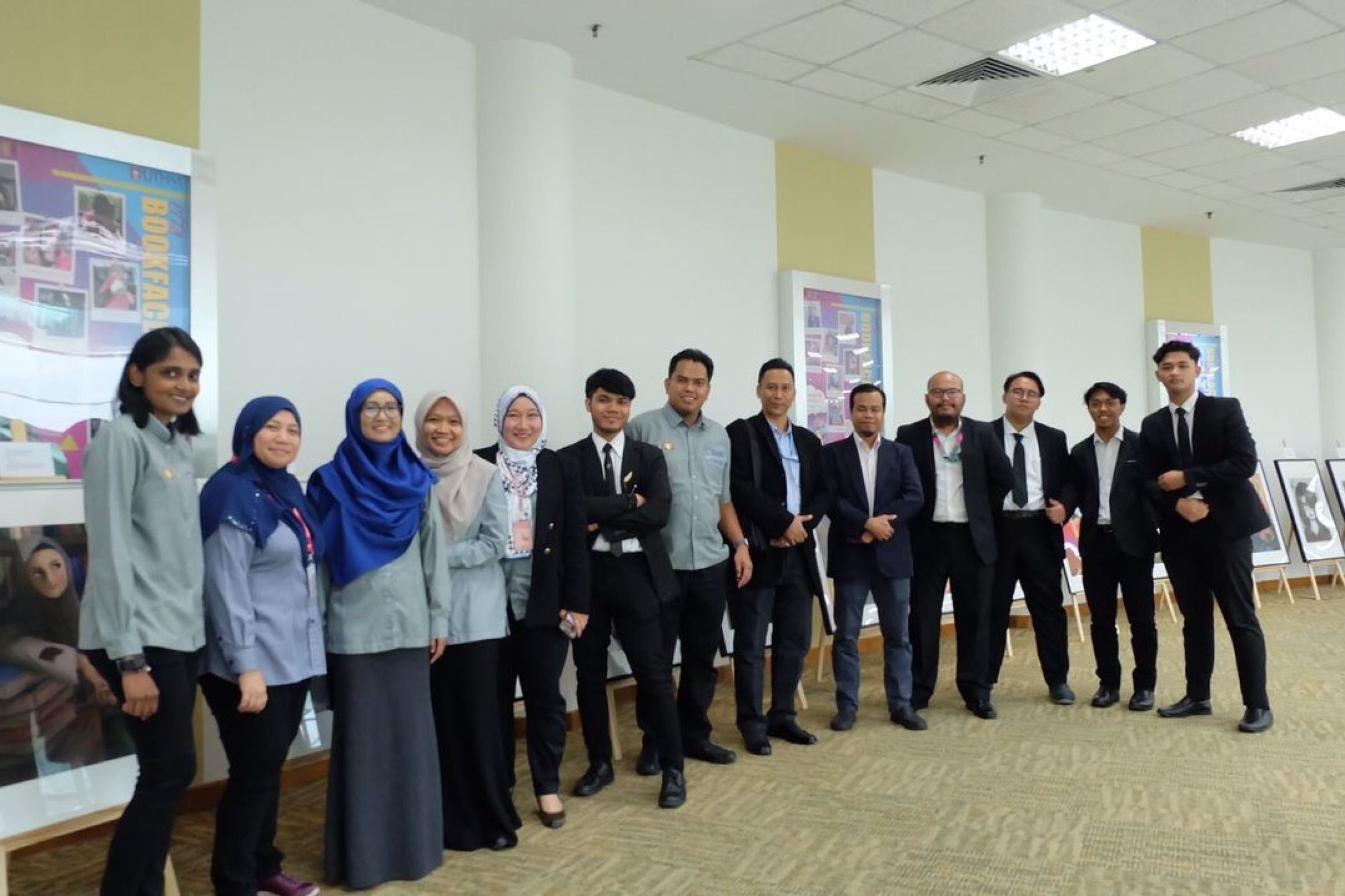 Pelajar Diploma Teknologi Animasi Mempamer Karya di Program Kembara Canselor @ UTHM