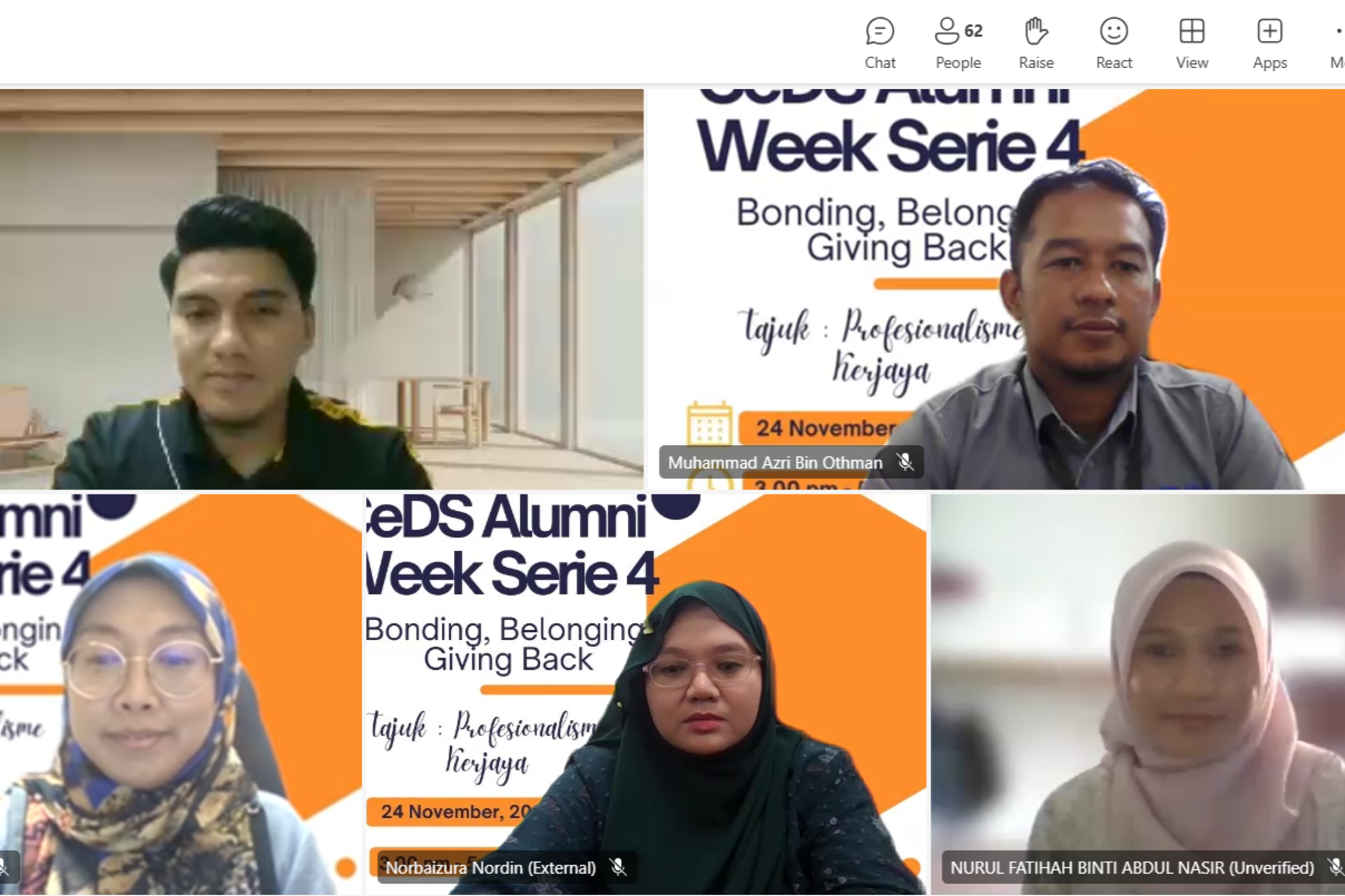 Minggu Alumni Siri 4: Inspirasi Alumni, Aspirasi Pelajar