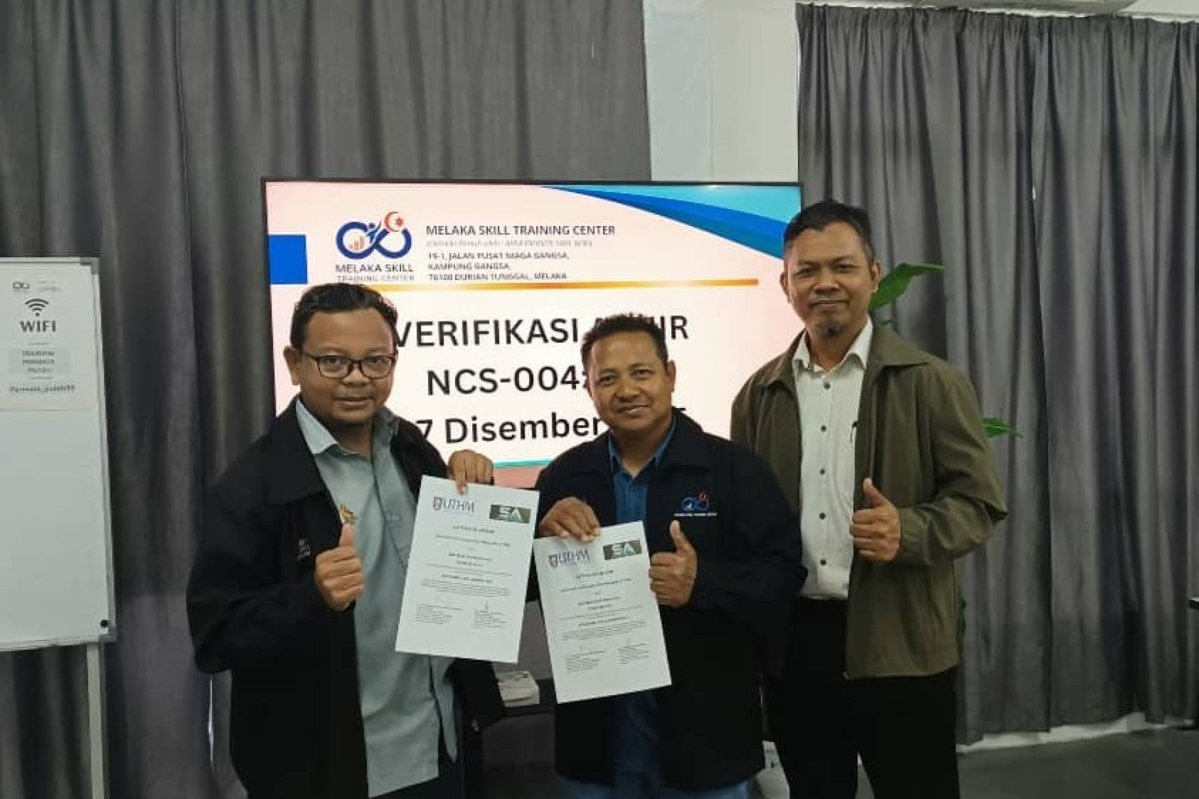 UTHM dan S&A Multiskills Resources Jalin Kerjasama Strategik Perkasa Kebolehpasaran Graduan