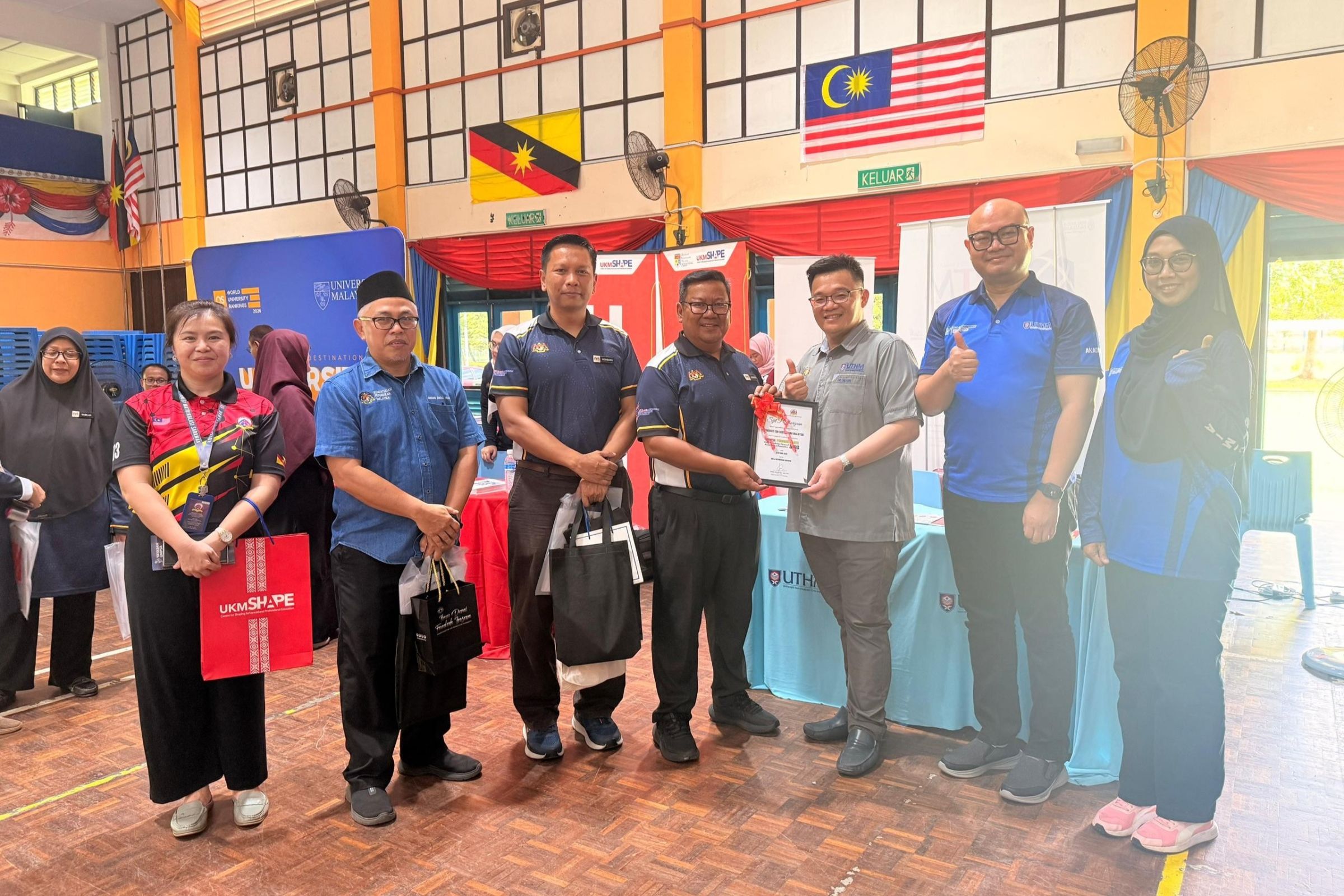 UTHM Sertai Karnival Pendidikan dan Kerjaya Kolej Matrikulasi Sarawak 2025